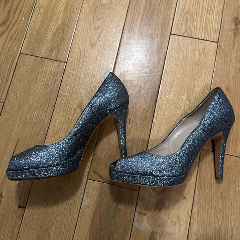 Diane B. Glitter Pumps
